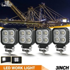 4x LED 12-24V Lights 80W Lamps