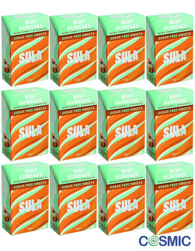 Sula mint humbugs sugar - 12,