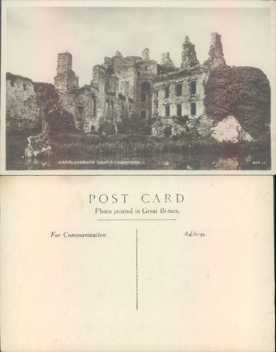 Caerlaverock castle courtyard - caerlaverock,