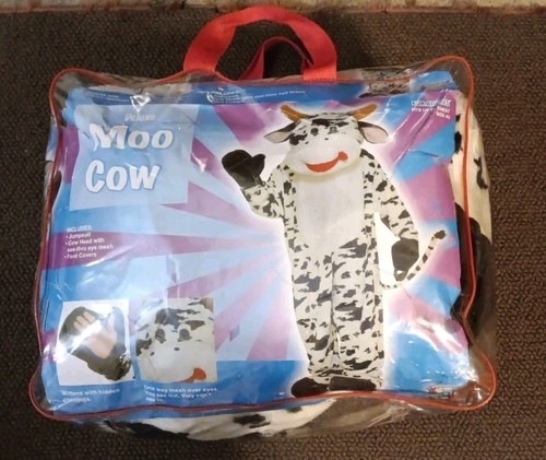 Cow mascot adults deluxe - cow,