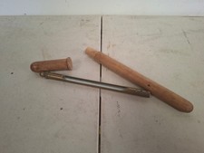vintage brass thermometer in