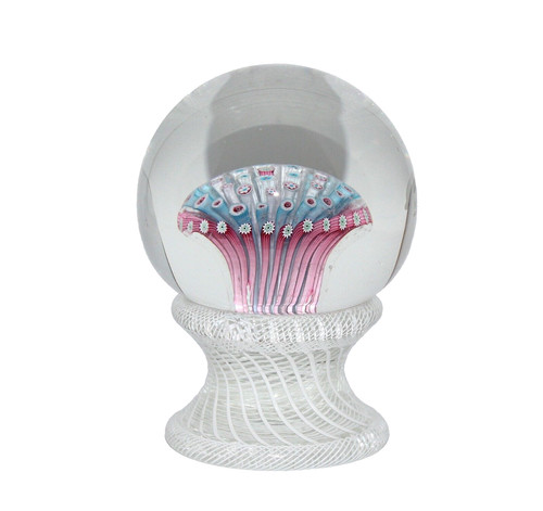 Saint louis glass paperweight - saint,