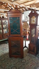 Sheraton Revival corner cabinet