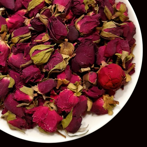 Edible dried rose - dried, buds