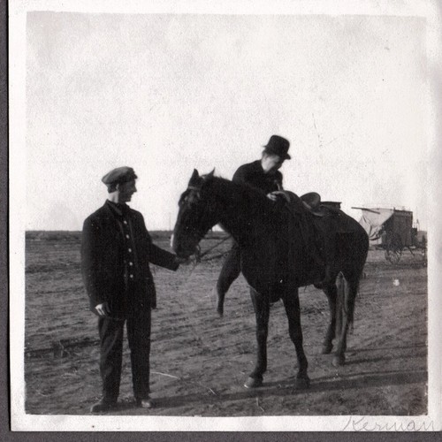 Photograph men horse - photograph, horse/wagon