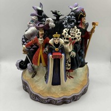 Disney Traditions Villain's Carved By Heart Figurine 6010880 Damaged