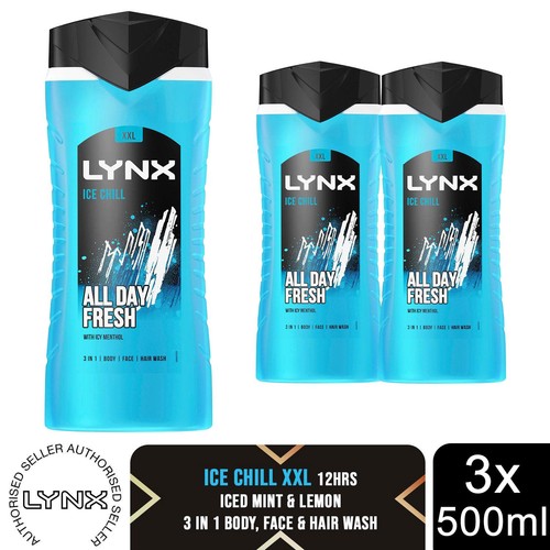 Lynx ice chill mens shower - mens, gel