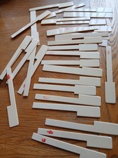 Collection Of Old Celluloid Key Top Of  Piano