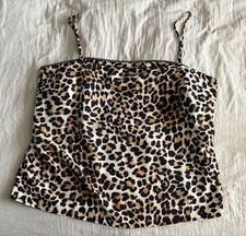 Topshop Leopard Cami Size 16