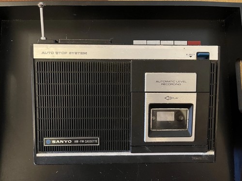 Vintage sanyo m2400f fm - sanyo, am-fm