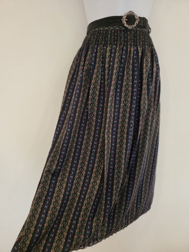 Vintage skirt maxi - maxi, striped
