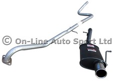 Fiesta Mk6 1.6 TDCi ('04-'06)  Sportex Exhaust plus Race Tube System - Single 3"