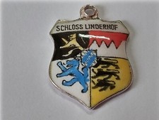Silver travel shield charm