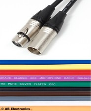 Silver Neutrik Male/Female XLR
