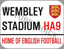 ENGLISH FOOTBALL. WEMBLEY