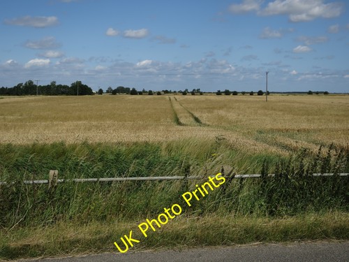 Photo 6x4 field outwell - field,