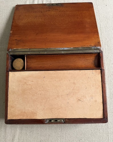 Mahogany writing slope lap - mahogany,