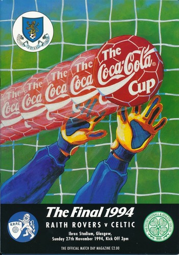 Scottish league cup final - cup, 1994