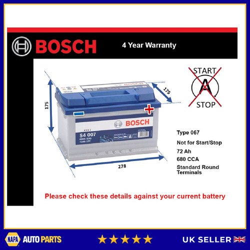 Battery fits santana - battery,