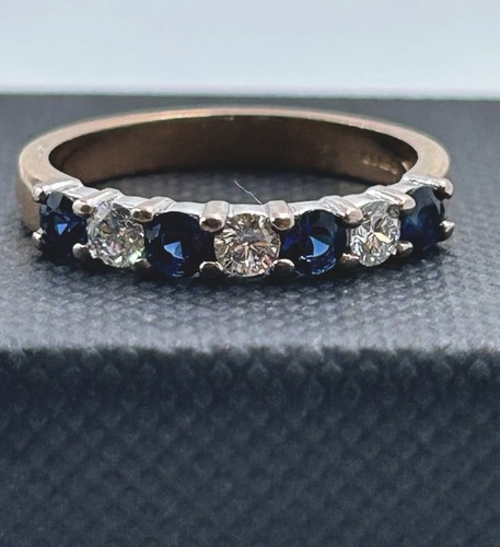 Gold diamond sapphire - ct,