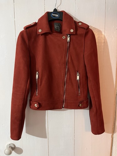 Primark orange faux suede - primark,