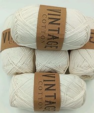 Vintage cotton knitting - dk,