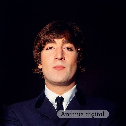 1960s john lennon portrait - lennon,