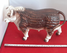 Vintage Ceramic Bull Figure