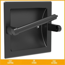 Sleek Matte Black Recessed