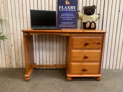 Pine desk dressing table - dressing,