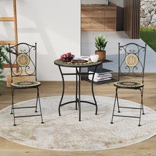 Bistro set mosaic patio - bistro,