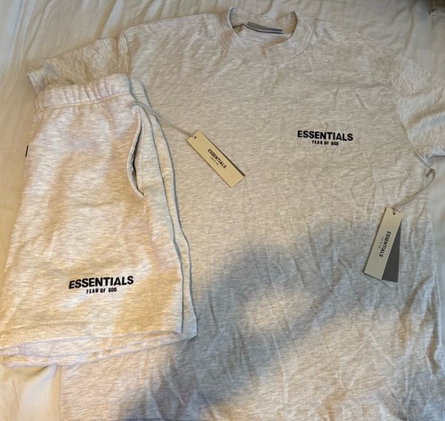 Fear god essentials grey - god,