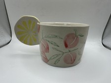 Anthropologie Peach Citris