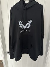 Rangers Football Club Black Pullover Hoodie Castore Size XXXL 3XL