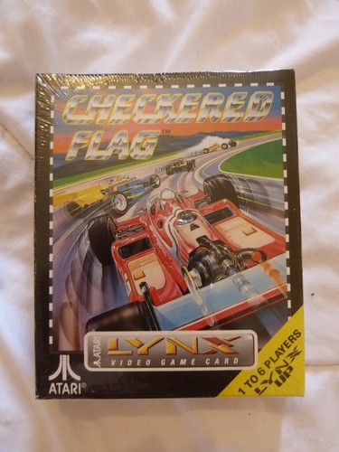 Checkered flag - checkered, unopened)