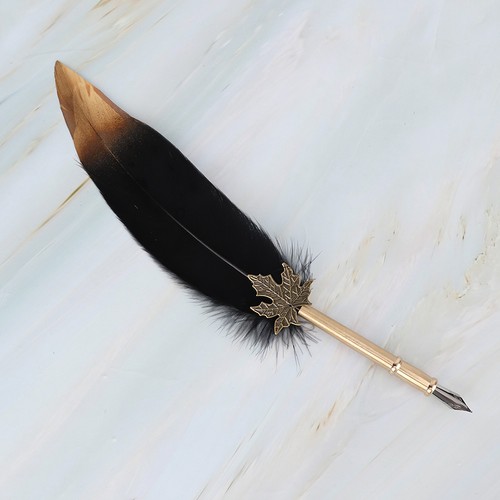 Vintage quill set retro - vintage, and