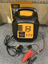 Halfords Fully Automatic Battery Charger Comes With Box