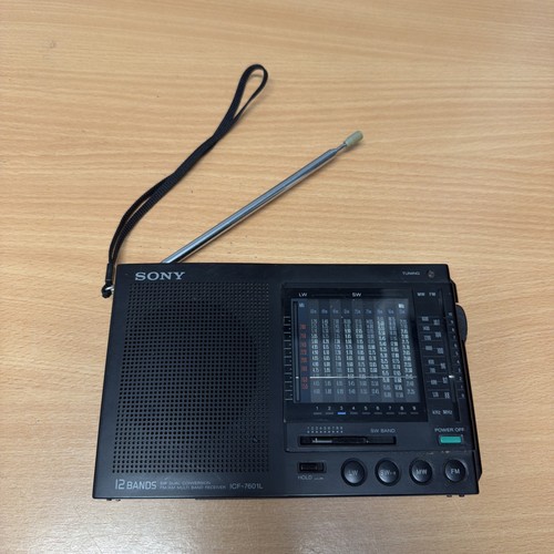 Vintage sony icf - sony, icf-7601l