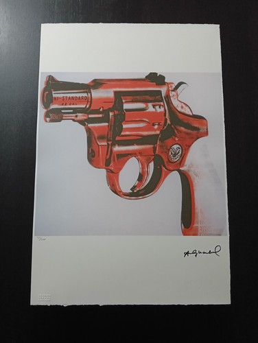Andy warhol numbered litho - andy,