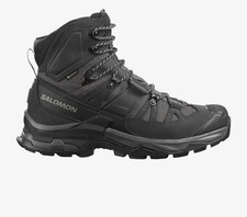 SALOMON Mens Black Quest 04 Gore-Tex Hiking Boots Shoes UK 9