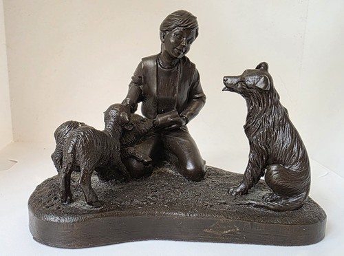 Vintage cold cast - vintage, resin