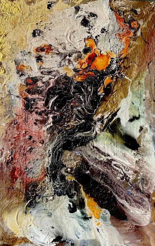 Contemporary abstract acrylic - contemporary,