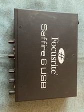 Focusrite Saffire 6 USB Audio Interface with Midi Functionality