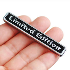 3D Metal Chrome Car Badge Emblem Decal Limited Edition Stickers Accessories