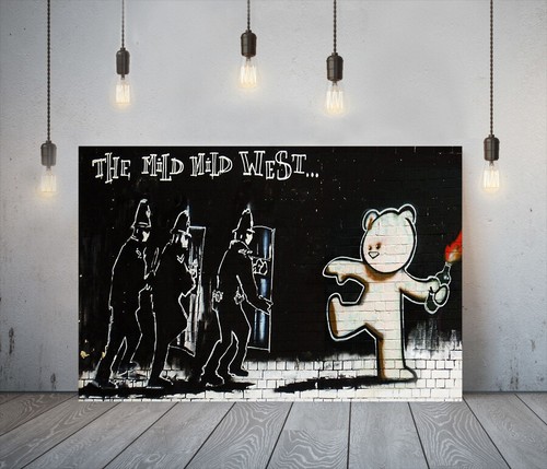 Banksy mild - mild, west-framed