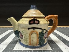 Vintage Cottage Teapot Hand