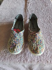 Adesso Multi colour size 41 flexible machinewashable shoes BN RRP£36 8-12