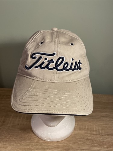 Titleist beige golf cap - titleist, with