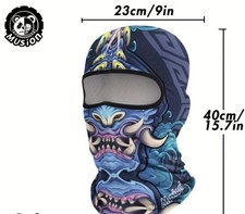 Motorcycle Black Balaclava