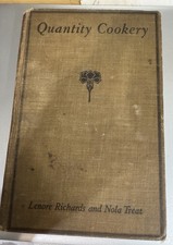 1922 Quantity Cookery Cookbook